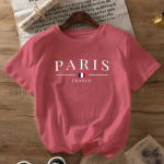 Women's Paris Eiffel Tower Graphic Long Sleeve T-Shirt