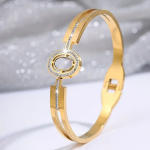 18K Gold Plated Stainless Steel Fashion