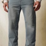 Men’s Straight Fit Washed Jean
