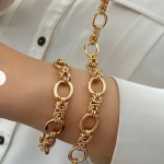 Fashionable And High-end Chain Splicing Bracelet