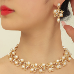 3pcs/Set Elegant Zinc Alloy Faux Pearl