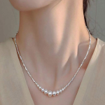 Simple Imitation Pearl Luxury and elegant necklace