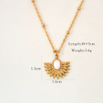 Natural Stone Titanium Steel Simple Style Classic Style Inlay